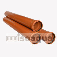 Канализационная труба ПВХ наружная солекс 250мм – 1000 мм
